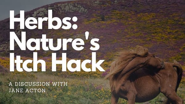 Nature's Answer to Sweet Itch